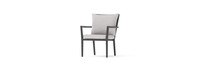 Venetia™ Set of 4 Sunbrella® Outdoor Dining Chairs - Gray